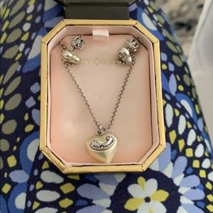 Juicy Couture Earring and Necklace set